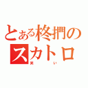 とある柊捫のスカトロ（笑い）