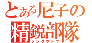 とある尼子の精鋭部隊（シングウトウ）