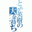 とある英樹の大金持ち（ビン拾い）