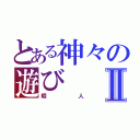 とある神々の遊びⅡ（暇人）