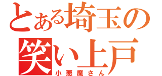 とある埼玉の笑い上戸（小悪魔さん）