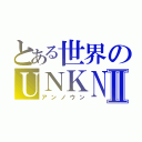 とある世界のＵＮＫＮＯＷＮⅡ（アンノウン）