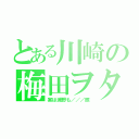 とある川崎の梅田ヲタ（実は浦野も／／／照）