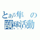 とある隼の蹴球活動（サッカー）