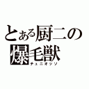 とある厨二の爆毛獣（チュニオッソ）