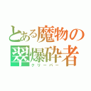 とある魔物の翠爆砕者（クリーパー）