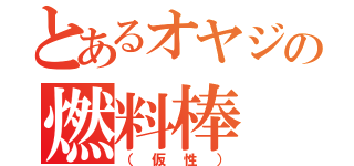 とあるオヤジの燃料棒（（仮性））