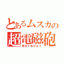 とあるムスカの超電磁砲（見せてあげよう）