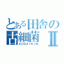 とある田舎の古細菌Ⅱ（ＫＯＳＡＩＫＩＮ）