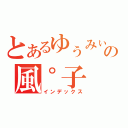 とあるゆぅみぃの風゜子（インデックス）