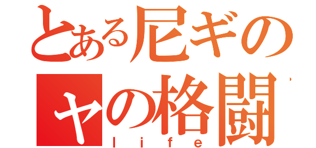 とある尼ギのャの格闘技（ｌｉｆｅ）