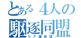 とある４人の駆逐同盟（リア爆希望）