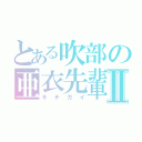 とある吹部の亜衣先輩Ⅱ（キチガイ）