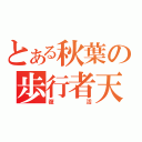 とある秋葉の歩行者天国（復活）