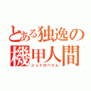 とある独逸の機甲人間（シュトロハイム）