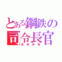 とある鋼鉄の司令長官（空母赤城）