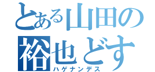 とある山田の裕也どす（ハゲナンデス）