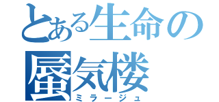 とある生命の蜃気楼（ミラージュ）