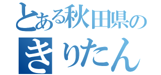 とある秋田県のきりたんぽ鍋（）