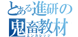 とある進研の鬼畜教材（エンカレッジ）