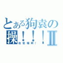 とある狗袁の操！！！Ⅱ（在犯賤阿！）