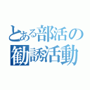 とある部活の勧誘活動（）