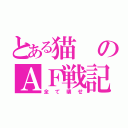 とある猫のＡＦ戦記（全て壊せ）