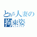 とある人妻の拘束姿（インデックス）