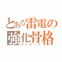 とある雷電の強化骨格（サイボーグ）