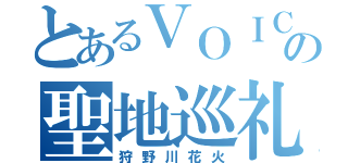 とあるＶＯＩＣＥＲＯＩＤの聖地巡礼（狩野川花火）