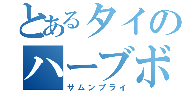 とあるタイのハーブボール（サムンプライ）