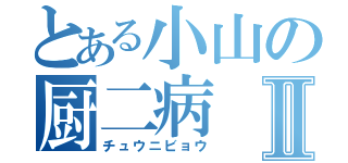 とある小山の厨二病Ⅱ（チュウニビョウ）