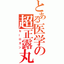 とある医学の超正露丸（セーロガン）