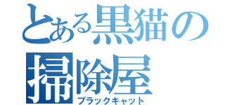 とある黒猫の掃除屋（ブラックキャット）