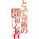 とある奇術の超初心者（ツマリザコ。）