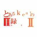 とあるｋｅｎｔａｉの目録Ⅱ（キザ）