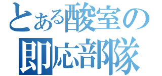 とある酸室の即応部隊（）