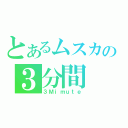 とあるムスカの３分間（３Ｍｉｍｕｔｅ）