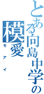 とある向島中学の模愛（モアイ）