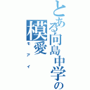 とある向島中学の模愛（モアイ）