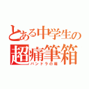 とある中学生の超痛筆箱（パンドラの箱）