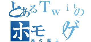 とあるＴｗｉｔｔｅｒのホモ（ゲイ）（光の戦士）