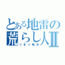 とある地雷の荒らし人Ⅱ（つまり俺氏）