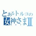 とあるトルコの女神さまⅡ（ちゅり）