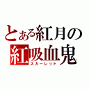 とある紅月の紅吸血鬼（スカーレット）