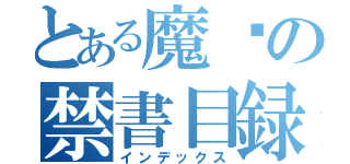 とある魔龘の禁書目録（インデックス）