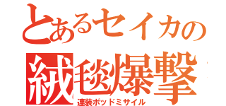 とあるセイカの絨毯爆撃（連装ポッドミサイル）