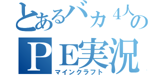 とあるバカ４人のＰＥ実況（マインクラフト）