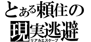 とある頼住の現実逃避　（リアルエスケープ）