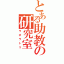 とある助教の研究室（ラボラトリ）